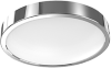 Светильник LED 24вт круглый серебро 350х80 2700K Gauss